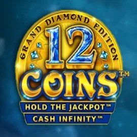 12 Coins Grand Diamond Edition slot visual from Wazdan available on rainbetcasinos.es