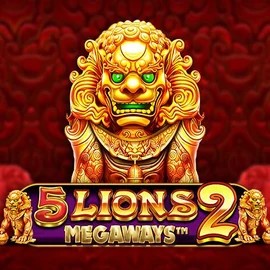 5 Lions Megaways 2 game by Pragmatic Play – logo hosted on Rainbet Casino