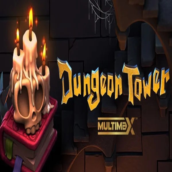 Dungeon Tower logo by Peter & Sons at Rainbet Casino