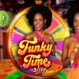 Funky Time logo – Live Casino by Evolution at Rainbet Casino