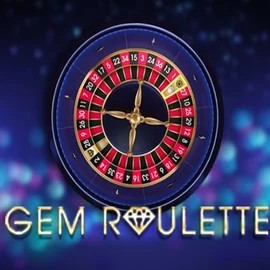 Gem Roulette slot visual from iSoftBet available on rainbetcasinos.es