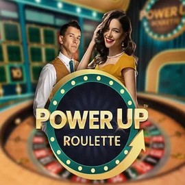 Enjoy PowerUP Roulette by Pragmatic Play – logo hosted on rainbetcasinos.es