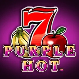 Purple Hot online game logo by Origins on rainbetcasinos.es