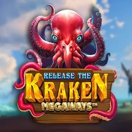 Official Slots logo: Release the Kraken Megaways by Pragmatic Play at Rainbet Casino