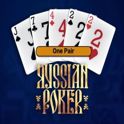 Russian Poker slot icon by OneTouch Games, available at Rainbet Casino