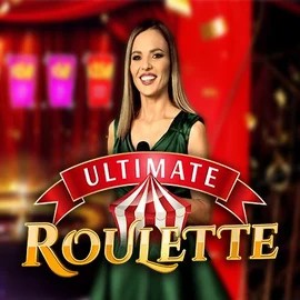 Ultimate Roulette logo by Ezugi at Rainbet Casino